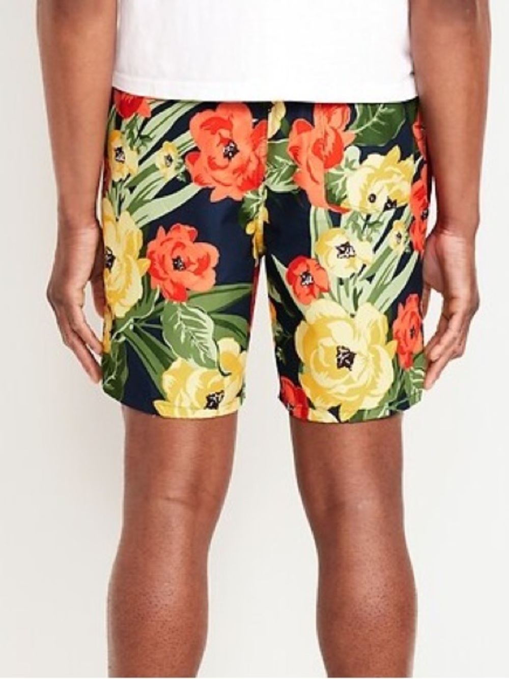 Old Navy Printed Swim Trunks 7 inch Inseam